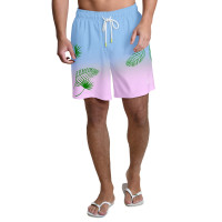 Buffalo Bills Margaritaville Light Blue Sunset On The Beach Swim Shorts