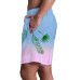 Buffalo Bills Margaritaville Light Blue Sunset On The Beach Swim Shorts