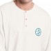 Pittsburgh Steelers Margaritaville White/Light Blue Island Reserve Long Sleeve Henley Shirt
