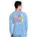 Buffalo Bills Margaritaville Light Blue Life's A Beach Long Sleeve Rashguard Buffalo Bills Margaritaville Light Blue Life's A Beach Long Sleeve Rashguard