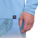 Buffalo Bills Margaritaville Light Blue Life's A Beach Long Sleeve Rashguard