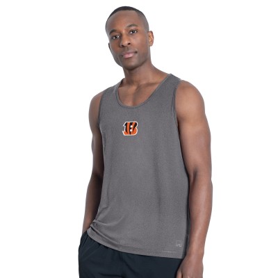 Cincinnati Bengals MSX by Michael Strahan Charcoal Energy Tank Top