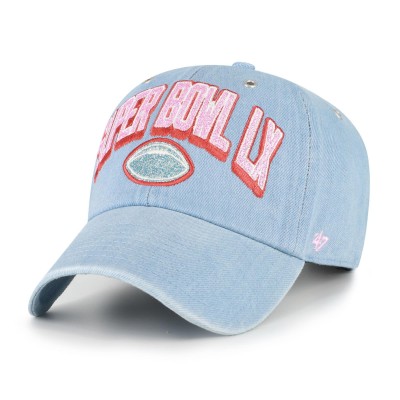 Бейсболка Unisex Super Bowl LX Stoney Clover Lane x 47 Denim Clean Up