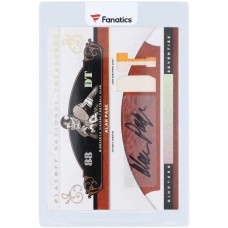 Alan Page Minnesota Vikings Autographed 2007 Playoff National Treasures Dual Game-Used Relics #AD-AP #22/25 Card