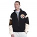 Pittsburgh Steelers Starter Black The Gust Full-Zip Hoodie