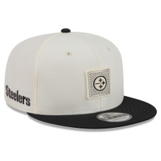 Бейсболка Pittsburgh Steelers New Era Cream/Black 2026 NFL Training Camp 9FIFTY Бейсболка Pittsburgh Steelers New Era Cream/Black 2026 NFL Training Camp 9FIFTY