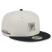 Бейсболка Atlanta Falcons New Era Cream/Black 2026 NFL Training Camp 9FIFTY