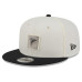 Бейсболка Atlanta Falcons New Era Cream/Black 2026 NFL Training Camp 9FIFTY