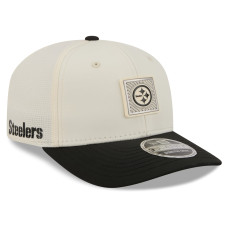 Бейсболка Pittsburgh Steelers New Era Cream/Black 2026 NFL Training Camp 9SEVENTY Бейсболка Pittsburgh Steelers New Era Cream/Black 2026 NFL Training Camp 9SEVENTY