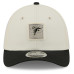 Бейсболка Atlanta Falcons New Era Cream/Black 2026 NFL Training Camp 39THIRTY