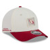 Бейсболка Arizona Cardinals New Era Cream/Cardinal 2026 NFL Training Camp 9FORTY