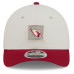 Бейсболка Arizona Cardinals New Era Cream/Cardinal 2026 NFL Training Camp 9FORTY