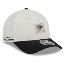Бейсболка Atlanta Falcons New Era Cream/Black 2026 NFL Training Camp 9FORTY Бейсболка Atlanta Falcons New Era Cream/Black 2026 NFL Training Camp 9FORTY