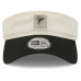 Atlanta Falcons New Era Cream/Black 2026 NFL Training Camp Adjustable Visor