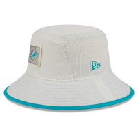 Бейсболка Miami Dolphins New Era Cream 2026 NFL Training Camp Sport Bucket