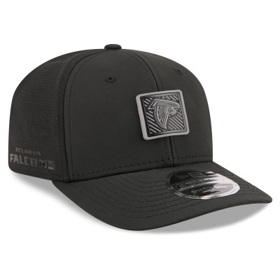 Бейсболка Atlanta Falcons New Era Black 2026 NFL Training Camp 9SEVENTY
