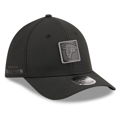 Бейсболка Atlanta Falcons New Era Black 2026 NFL Training Camp 39THIRTY
