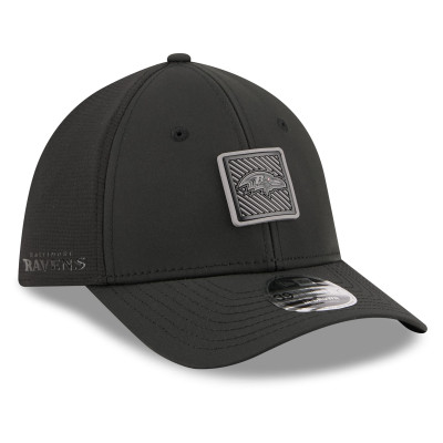 Бейсболка Baltimore Ravens New Era Black 2026 NFL Training Camp 39THIRTY