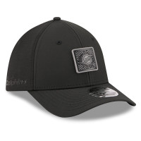 Бейсболка Miami Dolphins New Era Black 2026 NFL Training Camp 39THIRTY