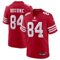 San Francisco 49ers Kendrick Bourne Nike Scarlet Team Game Jersey