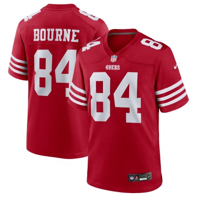 San Francisco 49ers Kendrick Bourne Nike Scarlet Team Game Jersey