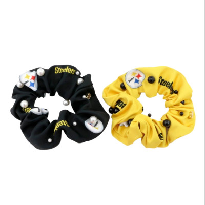 Pittsburgh Steelers Brianna Cannon 2-Pack Dual Scrunchie Set