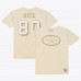 San Francisco 49ers Jerry Rice Mitchell & Ness Cream Sandman Name & Number T-Shirt