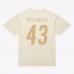 Pittsburgh Steelers Troy Polamalu Mitchell & Ness Cream Sandman Name & Number T-Shirt