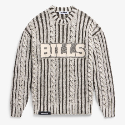 Свитер Unisex Buffalo Bills Off Season x NFL Cream/Gray Cable Knit