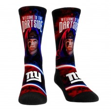 Unisex New York Giants Jaxson Dart Rock Em Socks Player Celebration Crew Socks