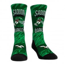 Подростковая Philadelphia Eagles Saquon Barkley Rock Em Socks Player Celebration Crew Socks