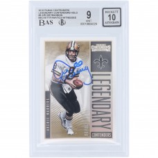 Archie Manning New Orleans Saints Autographed 2016 Panini Contenders Holo Legendary Contenders #9 #/99 Beckett Fanatics Witnessed Authenticated 9/10 Card