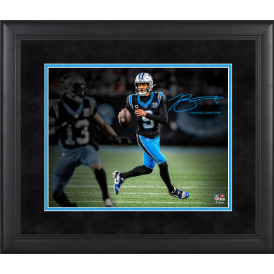 Фото в рамке Bryce Young Carolina Panthers Facsimile Signature Fanatics Authentic 11 x 14 Spotlight
