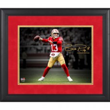 Brock Purdy San Francisco 49ers Facsimile Signature Fanatics Authentic Framed 11 x 14 Spotlight Photograph