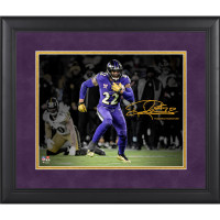 Фото в рамке Derrick Henry Baltimore Ravens Facsimile Signature Fanatics Authentic 11 x 14 Spotlight