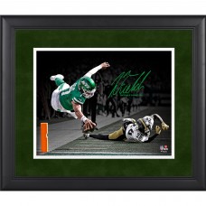 Justin Fields New York Jets Facsimile Signature Fanatics Authentic Framed 11 x 14 Spotlight Photograph Justin Fields New York Jets Facsimile Signature Fanatics Authentic Framed 11 x 14 Spotlight Photograph