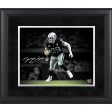 Maxx Crosby Las Vegas Raiders Facsimile Signature Fanatics Authentic Framed 11 x 14 Spotlight Photograph