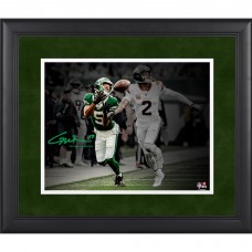 Garrett Wilson New York Jets Facsimile Signature Fanatics Authentic Framed 11 x 14 Spotlight Photograph Garrett Wilson New York Jets Facsimile Signature Fanatics Authentic Framed 11 x 14 Spotlight Photograph