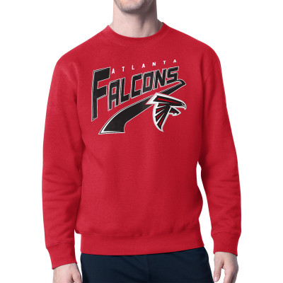 Свитшот Atlanta Falcons Starter Red Modern Tailsweep Fleece