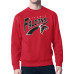 Свитшот Atlanta Falcons Starter Red Modern Tailsweep Fleece Свитшот Atlanta Falcons Starter Red Modern Tailsweep Fleece