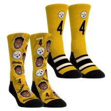 Носки Unisex Pittsburgh Steelers DK Metcalf Rock Em Football Guy Two-Pack Crew Set