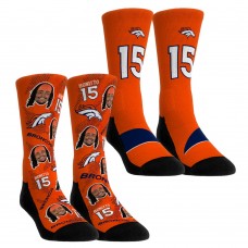Unisex Denver Broncos Nik Bonitto Rock Em Socks Player Football Guy Two-Pack Crew Sock Set Unisex Denver Broncos Nik Bonitto Rock Em Socks Player Football Guy Two-Pack Crew Sock Set