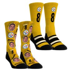 Детские носки Pittsburgh Steelers Aaron Rodgers Rock Em Football Guy Two-Pack Crew Set