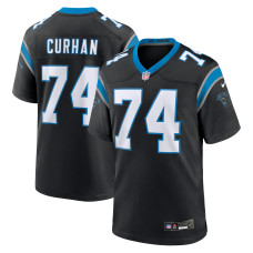 Джерси Carolina Panthers Jake Curhan Nike Black Team Game Джерси Carolina Panthers Jake Curhan Nike Black Team Game