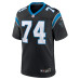 Джерси Carolina Panthers Jake Curhan Nike Black Team Game
