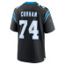 Джерси Carolina Panthers Jake Curhan Nike Black Team Game