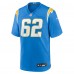 Los Angeles Chargers Sam Mustipher Nike Powder Blue Team Game Jersey