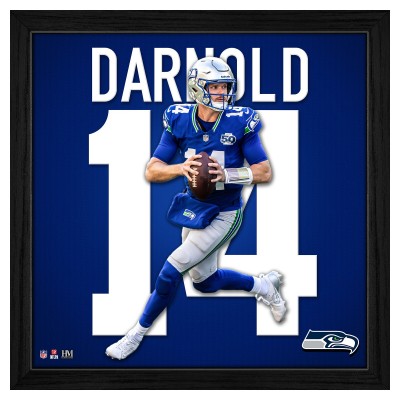 Seattle Seahawks Sam Darnold Highland Mint 13 x 13 Impact Jersey Framed Photo