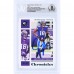 Justin Jefferson Minnesota Vikings Autographed 2020 Panini Chronicles Teal #62 Beckett Fanatics Witnessed Authenticated Rookie Card