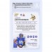 Justin Jefferson Minnesota Vikings Autographed 2020 Panini Chronicles Teal #62 Beckett Fanatics Witnessed Authenticated Rookie Card